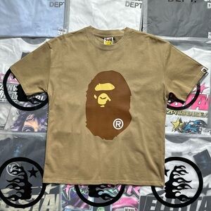 BAPE Big Ape Head Tee “Beige”